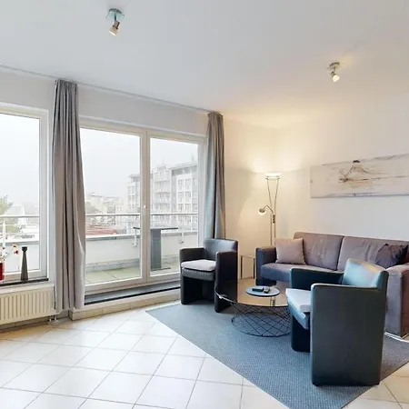 Strandnahe Mit Balkon, Residenz Bel Vital 37, 宾茨