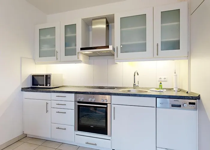 Strandnahe Mit Balkon, Residenz Bel Vital 37, 公寓