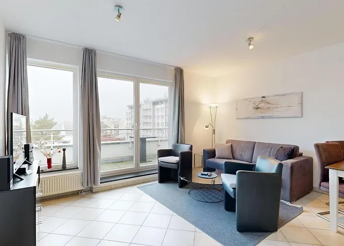 Strandnahe Mit Balkon, Residenz Bel Vital 37, 宾茨