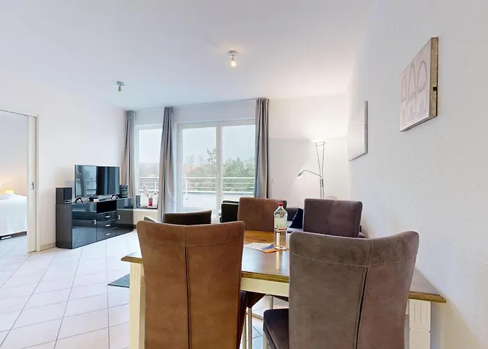 公寓 Strandnahe Mit Balkon, Residenz Bel Vital 37, 宾茨