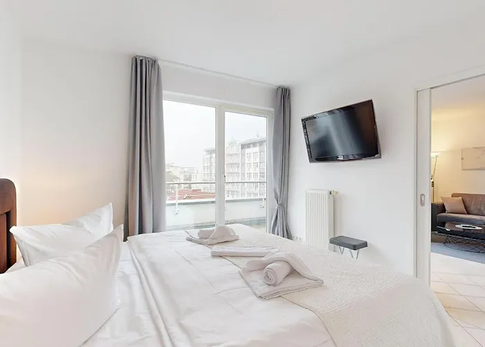 Strandnahe Mit Balkon, Residenz Bel Vital 37, 公寓