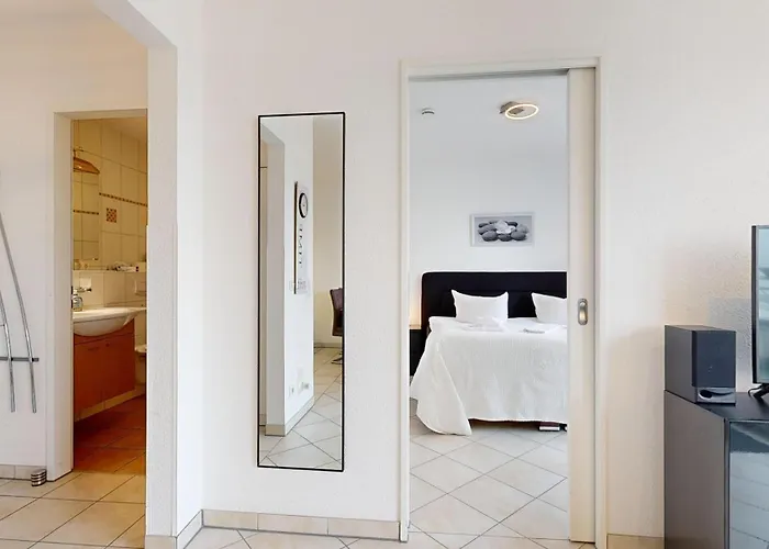 公寓 Strandnahe Mit Balkon, Residenz Bel Vital 37, 宾茨